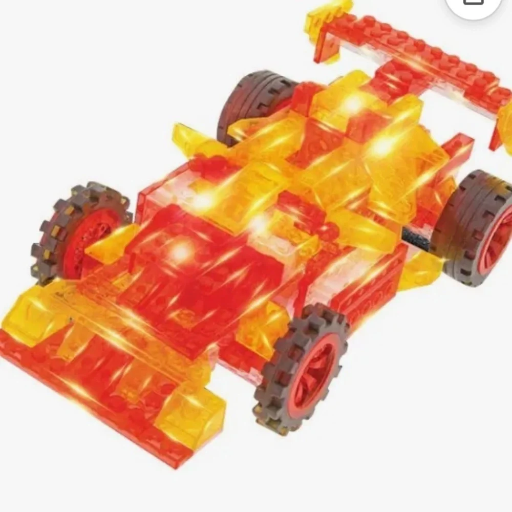 Laser pegs 12 in 1 formula car 13 LED lights and 153 pieces new in sealed box